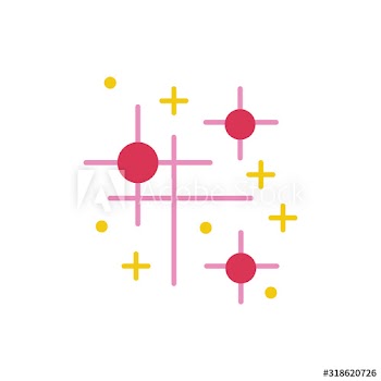 fireworks explosion of stars icon