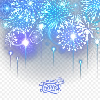 Fireworks New Year - Dazzling fireworks 
