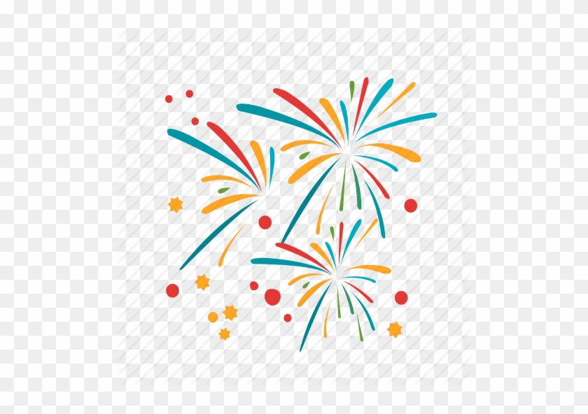 Fireworks, New, Year Icon - Fireworks