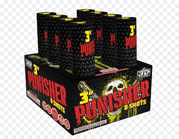 Fireworks Product Punisher Brand Gold - fireworks 