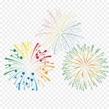 Fireworks Royalty-free Euclidean vector Clip art - Color fireworks 