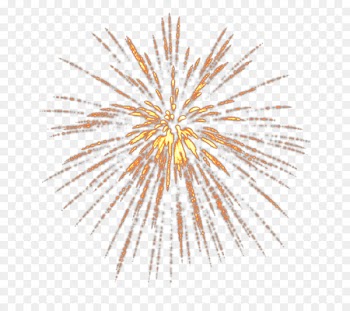 Fireworks Victory Day Clip art - Golden fireworks 