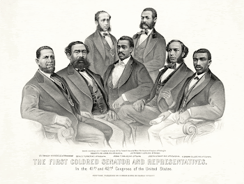 "First Colored Senator and Representatives | Free Photo - rawpixel