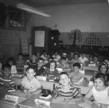 First Grade Classroom – 1964 Source: Coral Way Bilingual ...