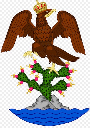 First Mexican Empire Second Mexican Empire Mexico City First Mexican Republic Coat of arms of Mexico - bandera watercolor 