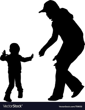  					First steps vector image														