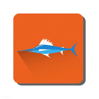 Fish active adventure | Free stock vector - 397495