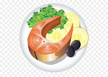 Fish and chips Seafood Fish as food Dish Clip art - Fish Dish with Lemon PNG Clipart Image 