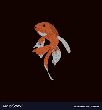 fish animal artwork style design