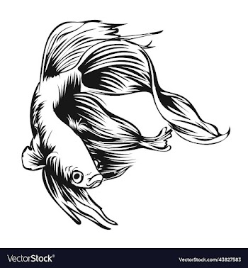 fish art icon and design