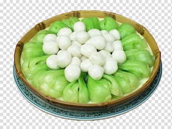 Fish ball Meatball Vegetarian cuisine Quenelle Pork ball, Steamed taro cake transparent background PNG clipart