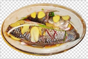 Fish Barbecue grill Steaming Ginger Grilling, Steamed fish transparent background PNG clipart