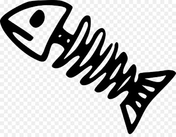 Fish bone Skeleton Clip art - dead fish 