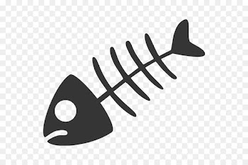 Fish bone Skeleton Clip art - personalized graffiti 