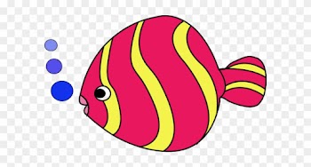 Fish Clipart - Colorful - Zebra Puzzle