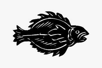 Fish collage element, drawing illustration | Free Vector Illustration - rawpixel