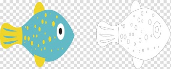 Fish Color Euclidean Computer file, Fish coloring transparent background PNG clipart