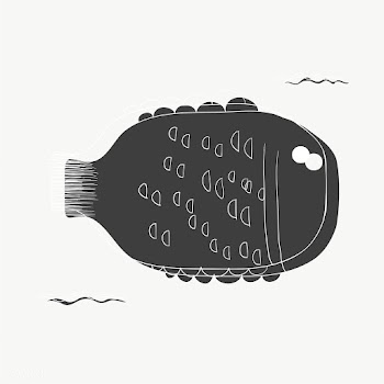 Fish doodle vector | Free stock vector - 47030