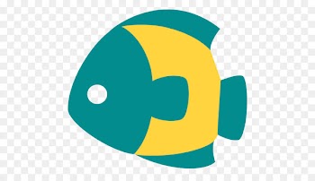 Fish Emoji SMS Text messaging Email - tanabata 