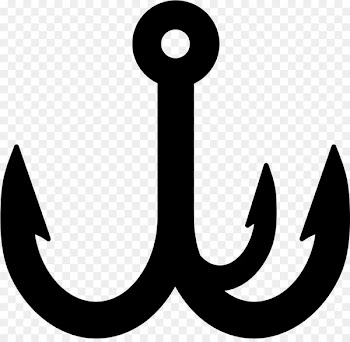 Fish hook Computer Icons Portable Network Graphics Hookset Scalable Vector Graphics - blue hook 