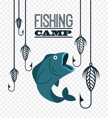 Fish hook Fishing - Cartoon fish 