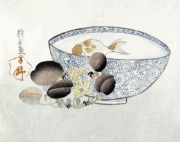 Fish in Bowl of Water, | Free Photo Illustration - rawpixel