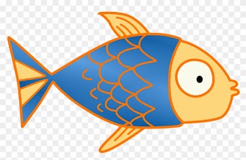 Fish Kids Clip Art Pink Cartoon Educational Cute - Fish Clipart