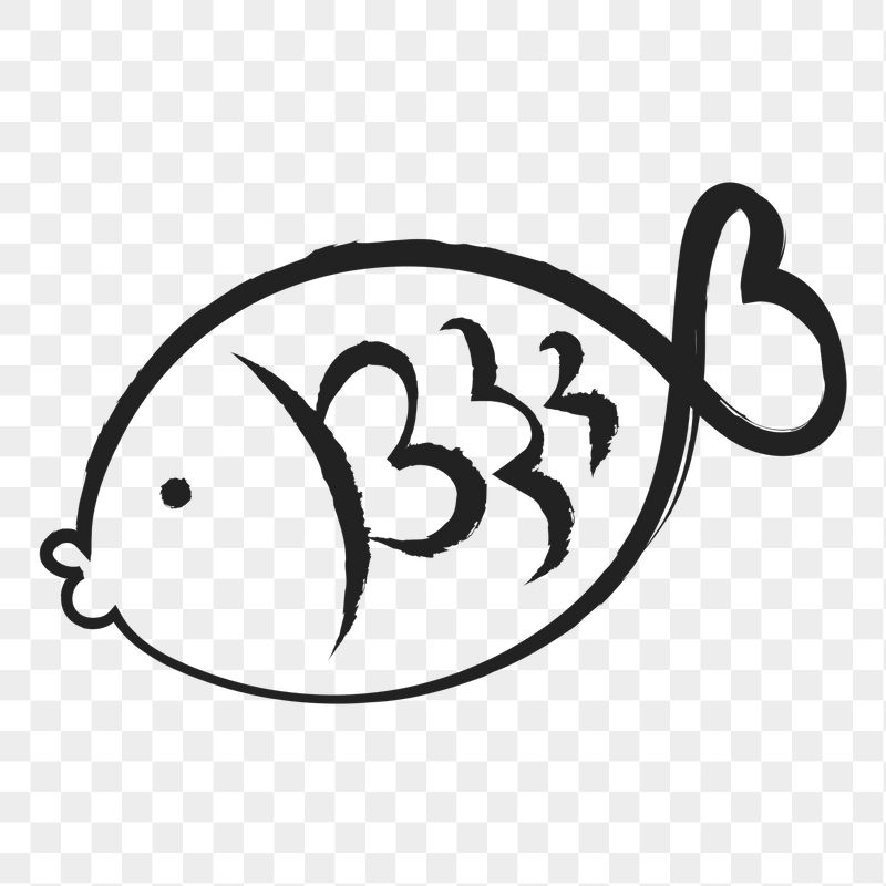Fish png sticker, cute doodle | Free PNG Illustration - rawpixel