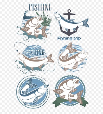 Fish Salmon Trout Illustration - Cartoon fish 