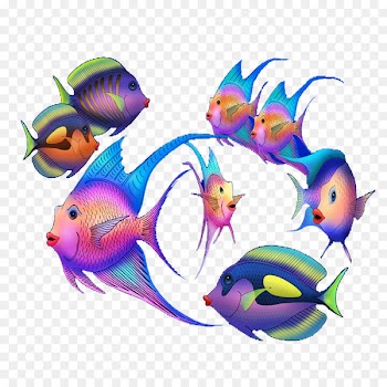 Fish Seabed Clip art - Undersea tropical fish 