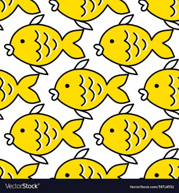 fish seamless colored