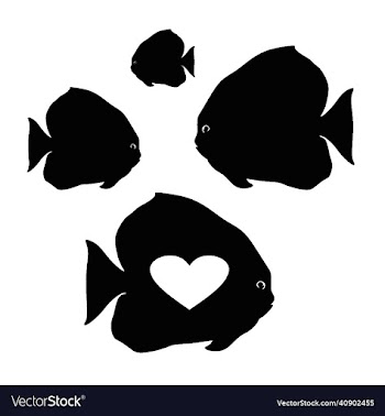 fish silhouettes