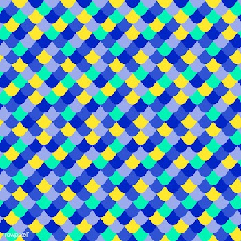 Fish skin seamless pattern vector | Free stock vector - 516225