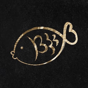 Fish sticker, gold aesthetic illustration | Free Vector Illustration - rawpixel