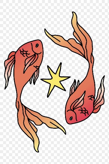 Fish sticker png, Pisces doodle | Free PNG Sticker - rawpixel