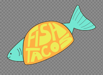 Fish Taco PNG Transparent Image