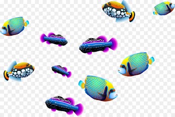 Fish - Three deep - sea fish vector 
