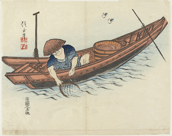 Fisherman (1832) print in high | Free Photo - rawpixel