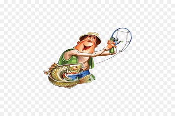 Fisherman Fishing Angling - Fisherman with fish 