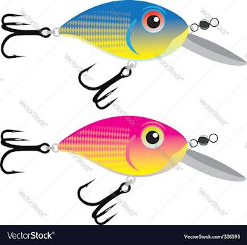  					Fishing bait vector image														