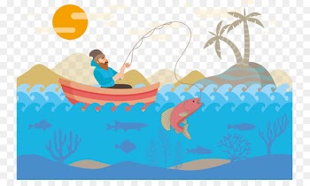 Fishing Fisherman Angling Clip art - Field fishing vector 