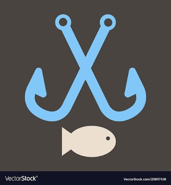 Fishing logo vector image