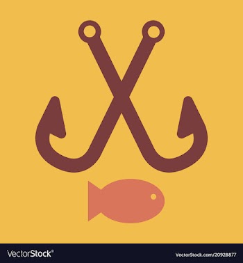 Fishing logo vector image