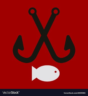 Fishing logo vector image