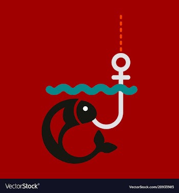 Fishing logo vector image
