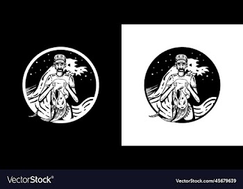 fishing man logo