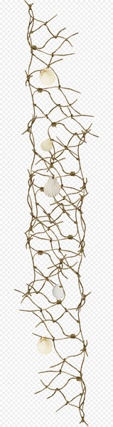 Fishing net Rope Clip art - Brown rope nets scallop 