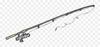 Fishing Pole Border Clipart Kid - Nonsense