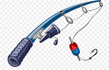 Fishing rod Fishing bait Fishing tackle - Cartoon fishing rods 