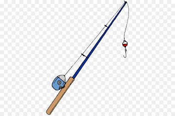 Fishing Rods Fish hook Clip art - Fishing Rod Cartoon 